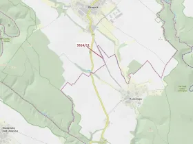 Dražba pozemku, Březník, 488 m2