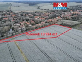 Prodej pole, Záhornice, 13924 m2