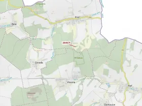 Dražba lesa, Píšť, 1130 m2