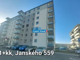 Pronájem bytu 1+kk, Olomouc, Janského, 33 m2