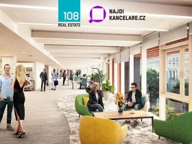 Pronájem kanceláře, Praha - Karlín, Rohanské nábřeží, 2000 m2