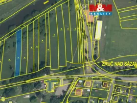 Prodej pozemku pro bydlení, Zruč nad Sázavou, 1273 m2