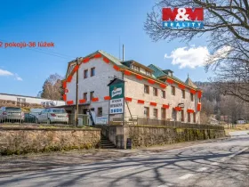 Prodej ubytování, Teplice nad Metují - Dolní Teplice, Aloise Jiráska, 645 m2