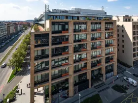 Pronájem kanceláře, Praha - Karlín, Rohanské nábřeží, 1104 m2