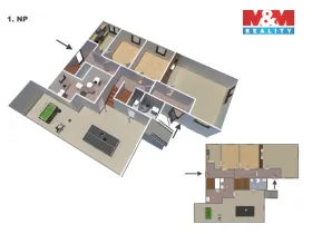 Prodej rodinného domu, Horní Branná, 300 m2