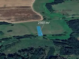 Prodej podílu pole, Kostelec nad Vltavou, 1490 m2