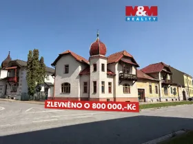 Prodej rodinného domu, České Velenice, Komenského, 650 m2