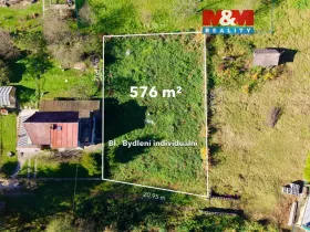 Prodej pozemku pro bydlení, Zlín, U Potoka, 576 m2