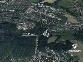 Prodej podílu zahrady, Zlín, 2386 m2