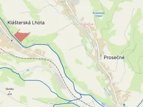 Prodej lesa, Prosečné, 33835 m2