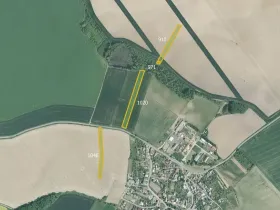 Prodej pole, Počenice-Tetětice, 37733 m2