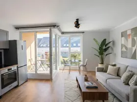 Prodej bytu 1+kk, Praha - Kbely, Pod Nouzovem, 32 m2