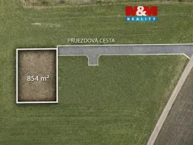 Prodej pozemku pro bydlení, Přelovice, 854 m2