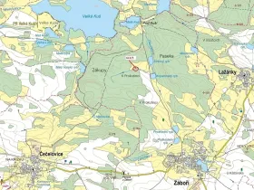 Dražba lesa, Záboří, 180 m2