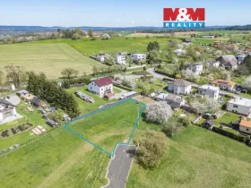 Prodej pozemku pro bydlení, Kasejovice, 1009 m2