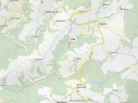 Dražba lesa, Čestín, 795 m2