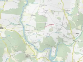 Dražba lesa, Hosty, 1735 m2