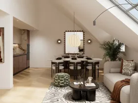 Prodej bytu 1+kk, Praha - Karlín, Křižíkova, 53 m2