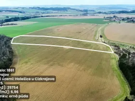 Prodej pole, Cizkrajov, 29754 m2