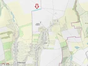 Prodej pole, Hradčovice, 1372 m2