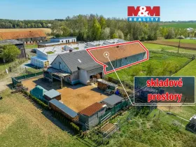 Prodej skladu, Vlkaneč, 144 m2