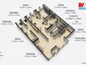 Prodej obchodního prostoru, Chomutov, Palackého, 159 m2