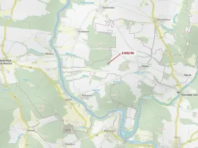 Dražba lesa, Hosty, 1630 m2