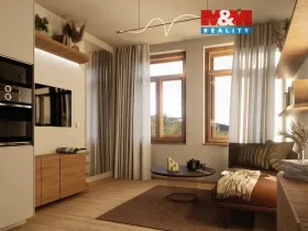 Prodej bytu 2+kk, Praha - Smíchov, Grafická, 43 m2