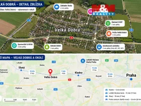 Prodej pozemku pro bydlení, Velká Dobrá, 906 m2