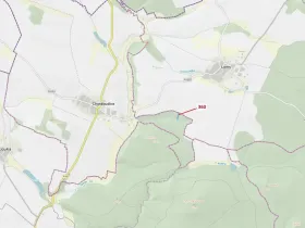 Dražba lesa, Chotěbudice, 1822 m2