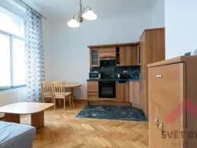 Pronájem bytu 2+kk, Praha - Karlín, Sokolovská, 49 m2