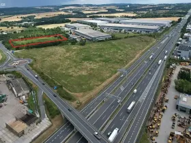 Pronájem komerčního pozemku, Praha, 1000 m2