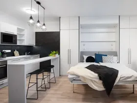 Pronájem bytu 1+kk, Praha - Hlubočepy, Vítové, 33 m2