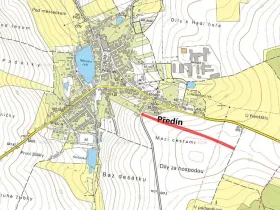 Prodej komerčního pozemku, Předín, 5761 m2