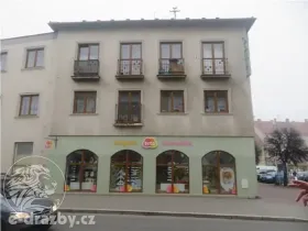 Dražba komerční nemovitosti, Moravský Krumlov, náměstí T. G. Masaryka, 2957 m2