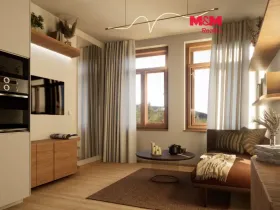 Prodej bytu 2+kk, Praha - Smíchov, Grafická, 34 m2