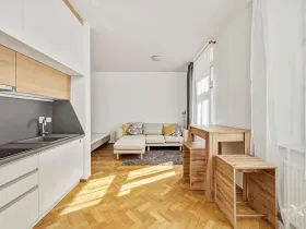 Pronájem bytu 1+kk, Praha - Smíchov, Mozartova, 35 m2