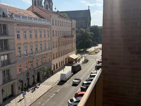 Pronájem bytu 1+kk, Praha - Karlín, Křižíkova, 28 m2