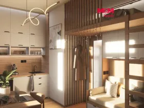 Prodej bytu 2+kk, Praha - Smíchov, Grafická, 36 m2