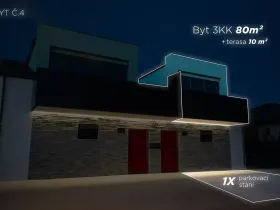 Prodej bytu 3+kk, Včelná, 89 m2