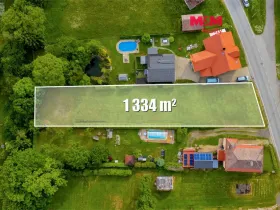 Prodej pozemku pro bydlení, Zásada, 1334 m2