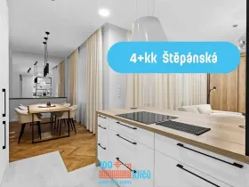 Pronájem bytu 4+kk, Praha - Nové Město, Štěpánská, 103 m2