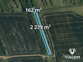Prodej zahrady, Zlín, 2441 m2