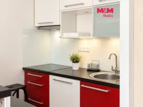 Pronájem bytu 1+kk, Praha - Modřany, Pertoldova, 31 m2