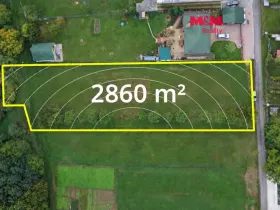 Prodej pozemku pro bydlení, Modrá, 2860 m2