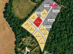 Prodej pozemku pro bydlení, Líšťany, 774 m2