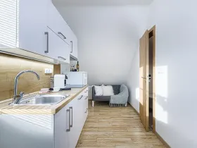 Pronájem bytu 1+kk, Zlín, Vejvanovská, 20 m2
