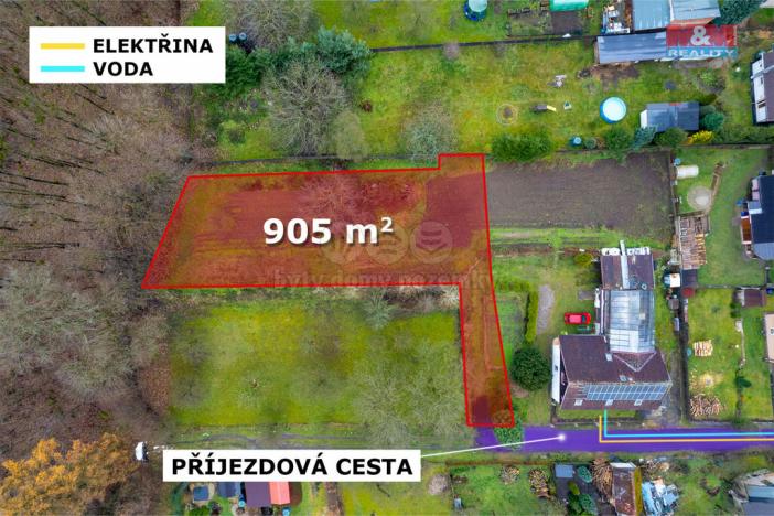 Prodej pozemku pro bydlení, Nový Oldřichov - Mistrovice, 905 m2