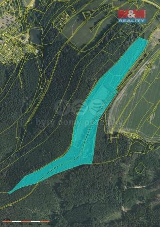 Prodej lesa, Řetová, 89634 m2