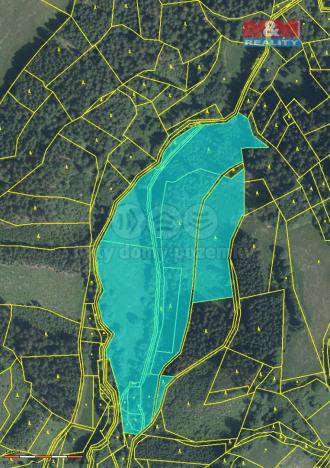 Prodej lesa, Příkrý, 43832 m2